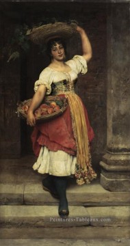  dame Tableau - Lisa dame Eugène de Blaas